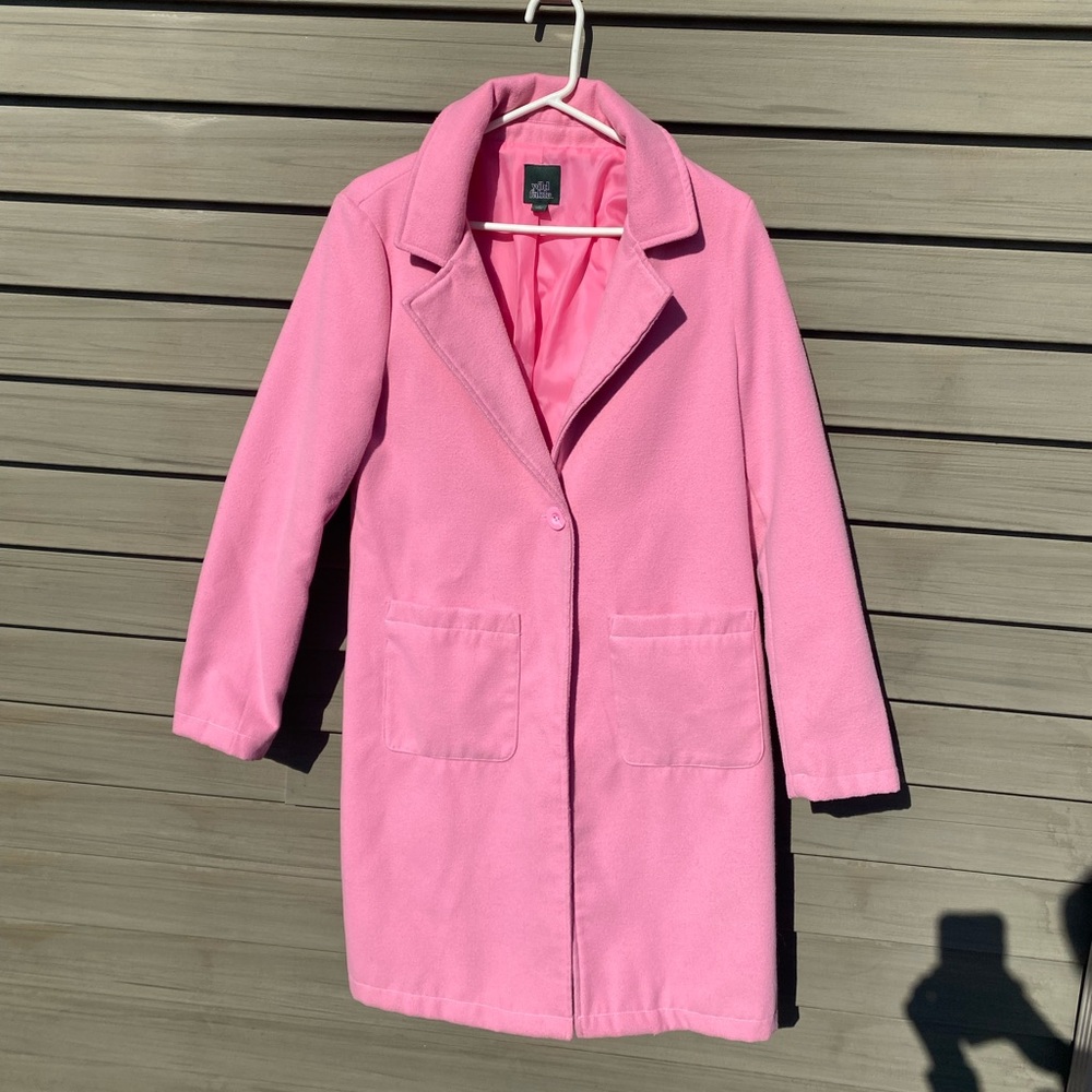 Wild Fable Pink Trench Coat